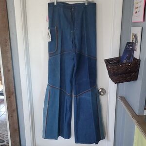 RARE High Waist Wide Leg Denim, 32